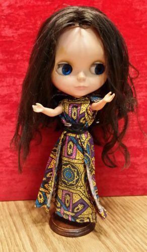 1972 Original Blythe Doll Four Color Eye Changes w/Original Medieval Mood Dress
