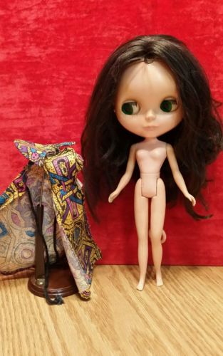 1972 Original Blythe Doll Four Color Eye Changes w/Original Medieval Mood Dress