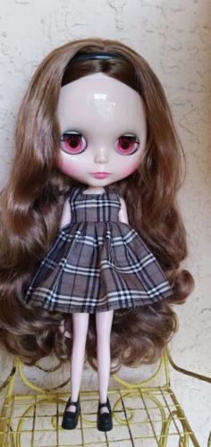 Factory Type Neo Blythe Doll Brown Hair  - Includes Outfit