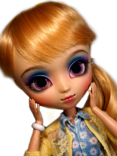 OOAK custom Pullip doll repaint blythe byul dal middie bjd Barbie kawaii ☠