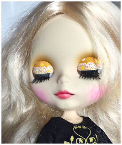 BLYTHE Platinum Matte Skin Jointed Custom Eyelids Outfit! * Limited Time Only*