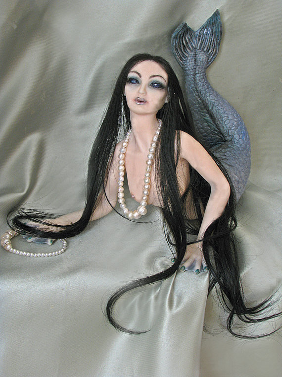 Silicone doll mermaid Irma