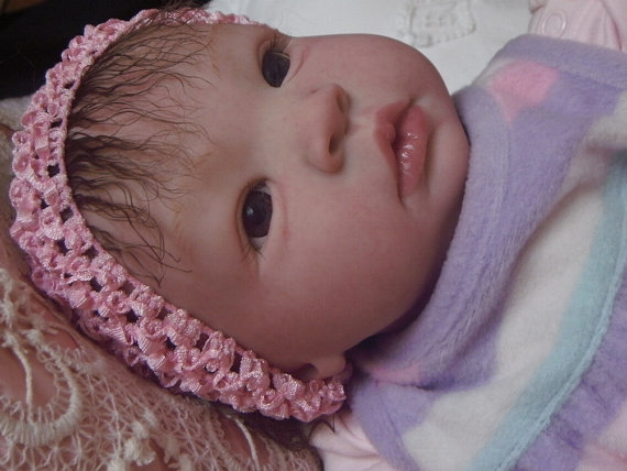 Shyann by Aleina Peterson Custom Reborn Doll Little Darlins Nursery Artist Rita Meese
