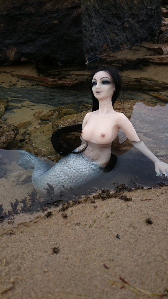 Silicone doll mermaid Irma