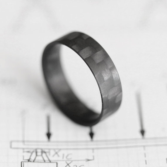 Twill Ultralight - Carbon Fiber Ring