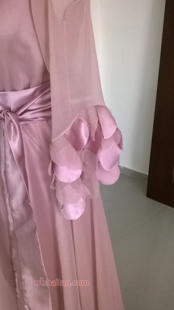 Empire vintage silk dress