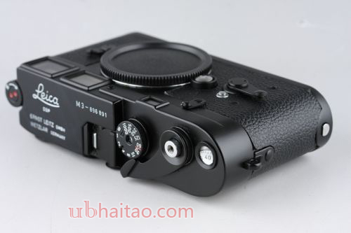 Leica M3 35mm Rangefinder Film Camera Repainted Black #8181D2