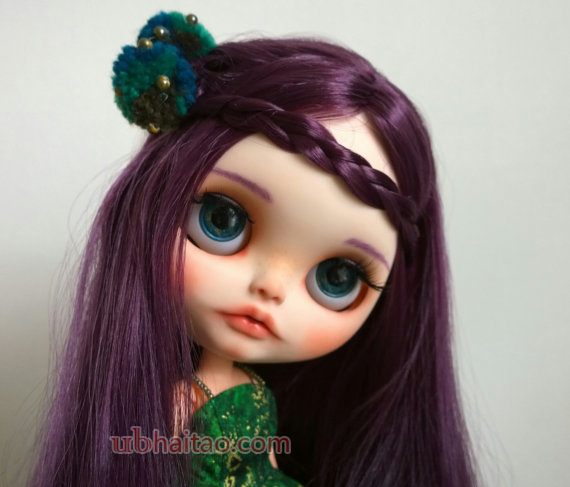 SALE,  OOAK  Unique Twin Berries Custom Blythe Doll : ELOISE for Adoption