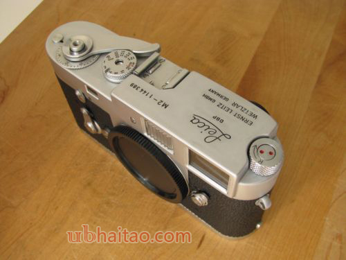 Leica M2 adapted for Leicavit Winder