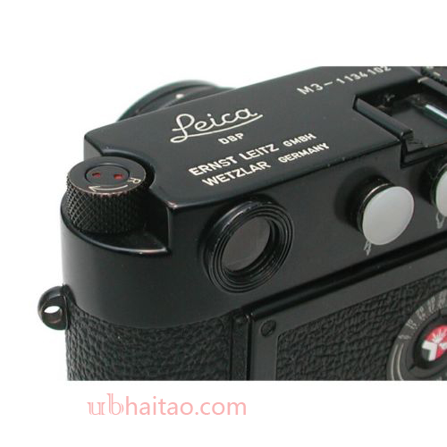 LEICA LEITZ M3 SINGLE STROKE BLACK PAINT SET + BOX ULTRA RARE IGEMO