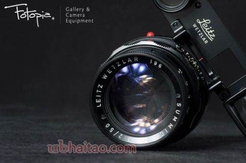 Leica M3 - Repaint with Summicron-M 50mm F2 / v2 / Dual Range with goggle