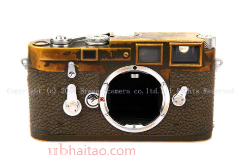 Early type Leica M3 olive MILITARY w/Elmar 50mm f/2.8 + Hektor 135mm f/4.5