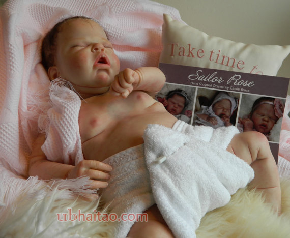 Reborn Sailor Rose by Cassie Brace 20" reborn baby doll-with clothes