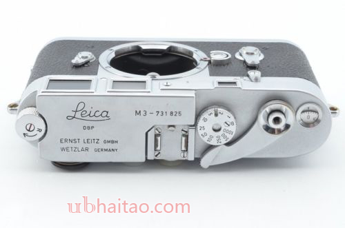 Excellent+++ Leica M3 Rangefinder 35 mm Film Camera Silver Body DS Japan #632