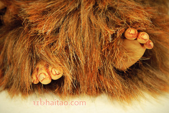 Artist brownie, teddy fairy, ooak fairy, brounie, teddy doll, 5in, cinnamon, brown, hazel, brunaidh,