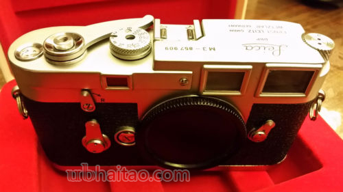 Leica M3 rangefinder camera single stroke nice condition free express