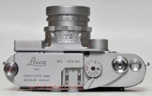 LEICA M3-1016342 (SINGLE STROKE), 50mm SUMMICRON DR LENS #1764565, CASES & BOX!