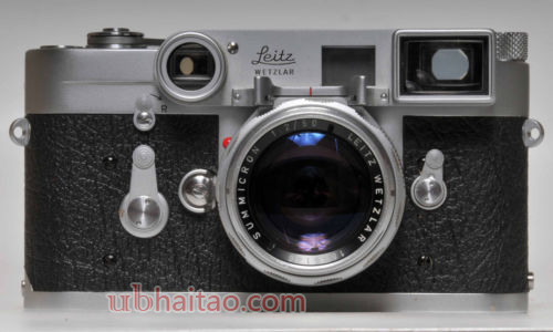 LEICA M3-1016342 (SINGLE STROKE), 50mm SUMMICRON DR LENS #1764565, CASES & BOX!