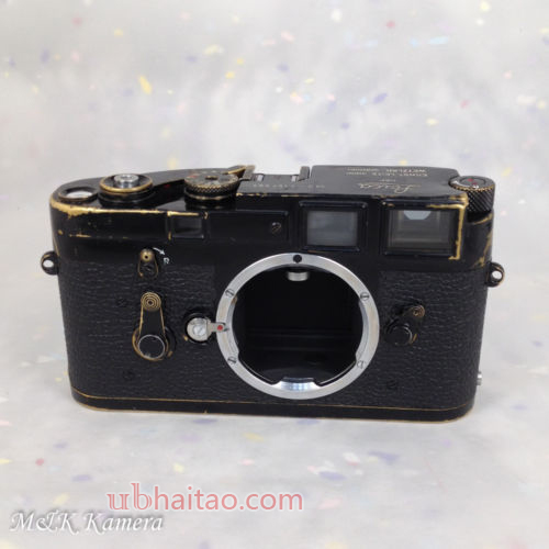 RARE Leica Original Black Paint M3 Film Camera Body only Germany Yr.1966