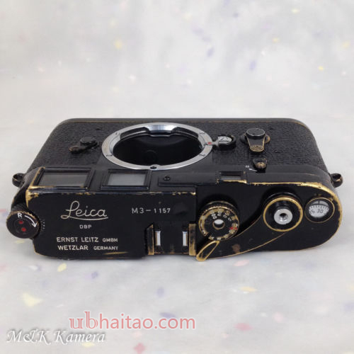 RARE Leica Original Black Paint M3 Film Camera Body only Germany Yr.1966