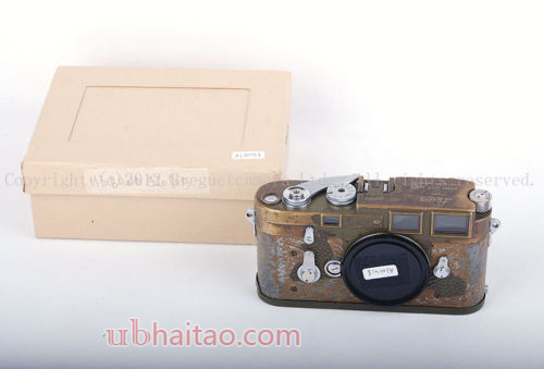 Original Early type Leica M3 olive Bundeseigentum Military film camera