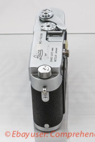 Beautiful! Leica M3 DS Double Stroke Body Serviced 1955 Germany - Excellent