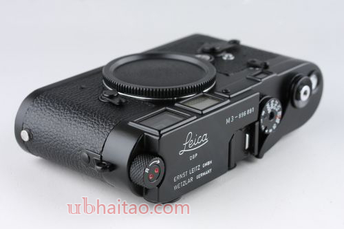 Leica M3 35mm Rangefinder Film Camera Repainted Black #8181D2