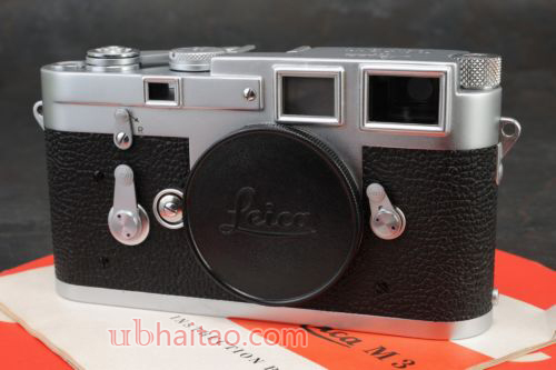 :Leica M3 DS Late Model Double Stroke 35mm Rangefinder Camera 1957 EX Condition