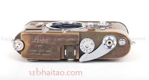 Original Early type Leica M3 olive Bundeseigentum Military film camera