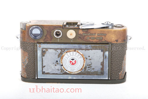 Original Early type Leica M3 olive Bundeseigentum Military film camera