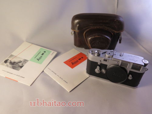 Leica M3 Double Stroke 35mm Rangefinder Camera S/N 917207