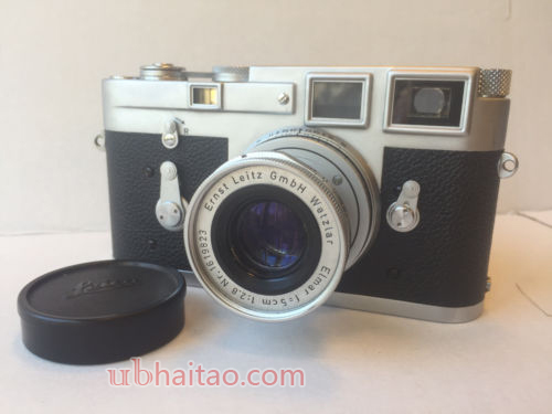 Leica M3 single stroke + elmar 2.8/50mm serial 1032006 from 1032006 CLA