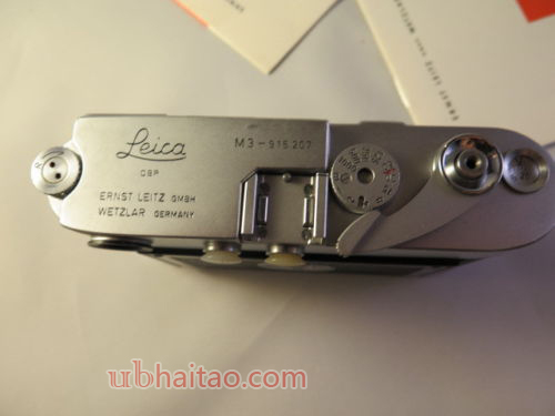 Leica M3 Double Stroke 35mm Rangefinder Camera S/N 917207