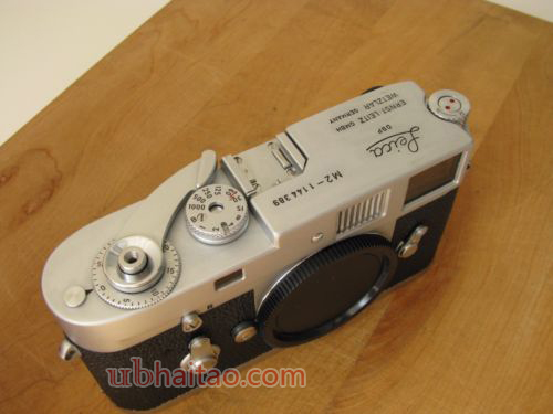 Leica M2 adapted for Leicavit Winder