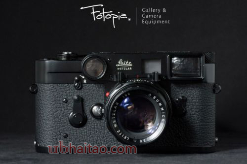 Leica M3 - Repaint with Summicron-M 50mm F2 / v2 / Dual Range with goggle