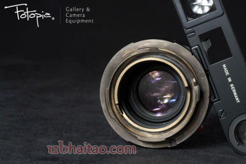 Leica M3 - Repaint with Summicron-M 50mm F2 / v2 / Dual Range with goggle