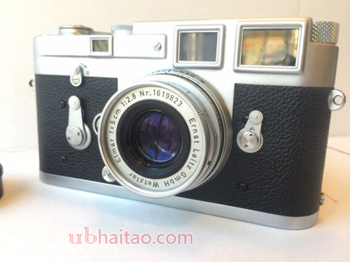 Leica M3 single stroke + elmar 2.8/50mm serial 1032006 from 1032006 CLA