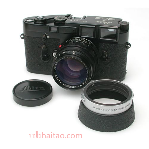 LEICA LEITZ M3 SINGLE STROKE BLACK PAINT SET + BOX ULTRA RARE IGEMO