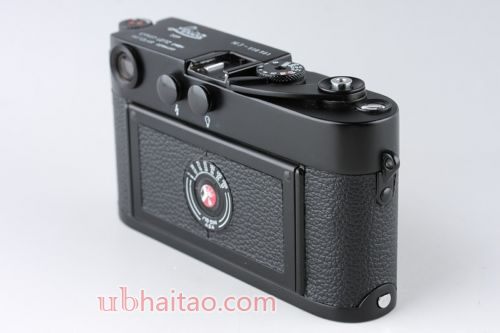 Leica M3 35mm Rangefinder Film Camera Repainted Black #8181D2