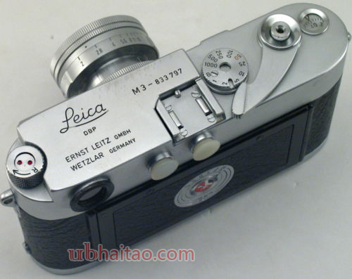Leica M3 Double Stroke Rangefinder 35mm Film Camera  **** EXC+++ ****